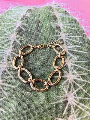 Large Link Bracelet