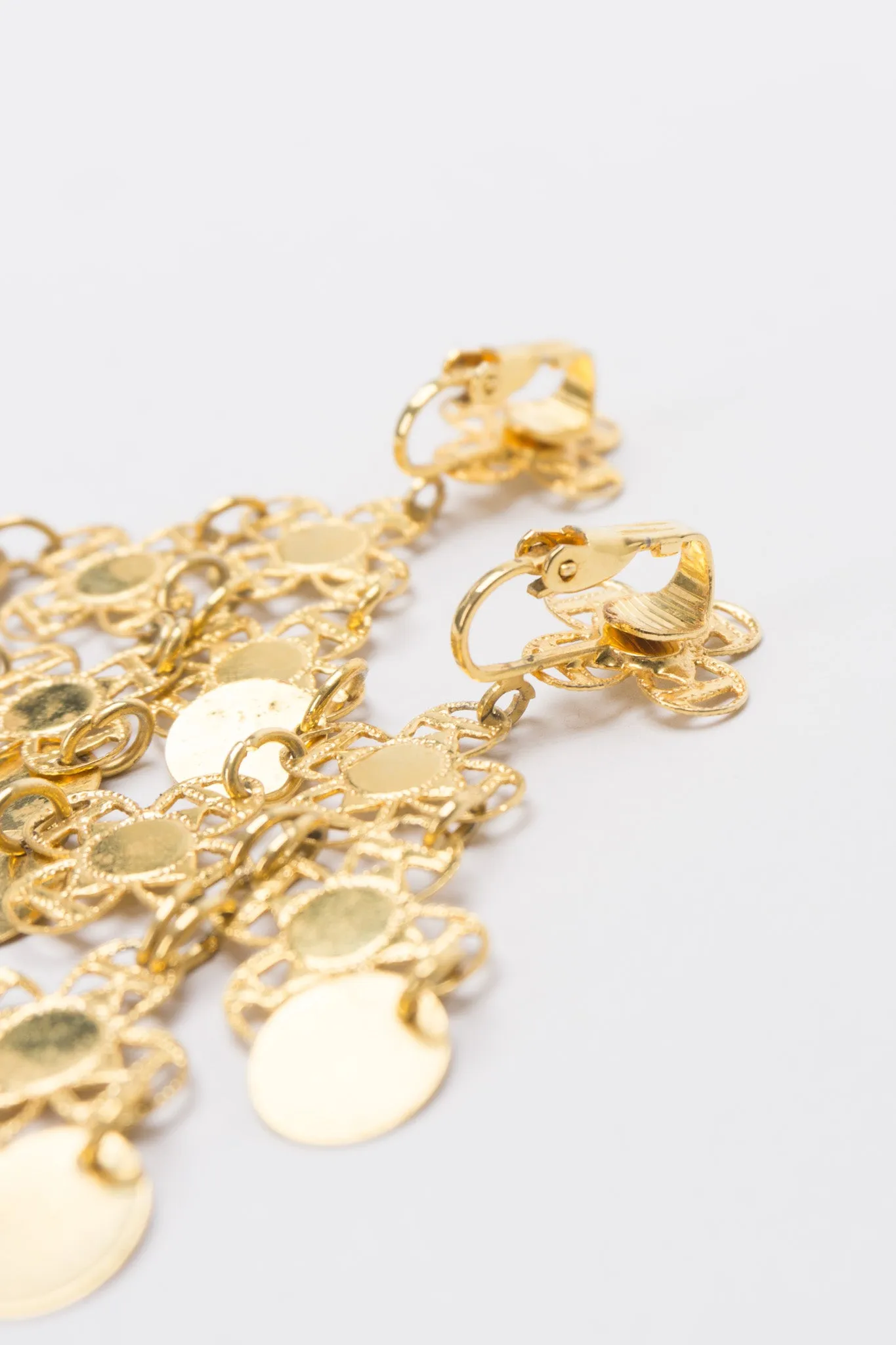 Lattice Mesh Necklace and Earring Set
