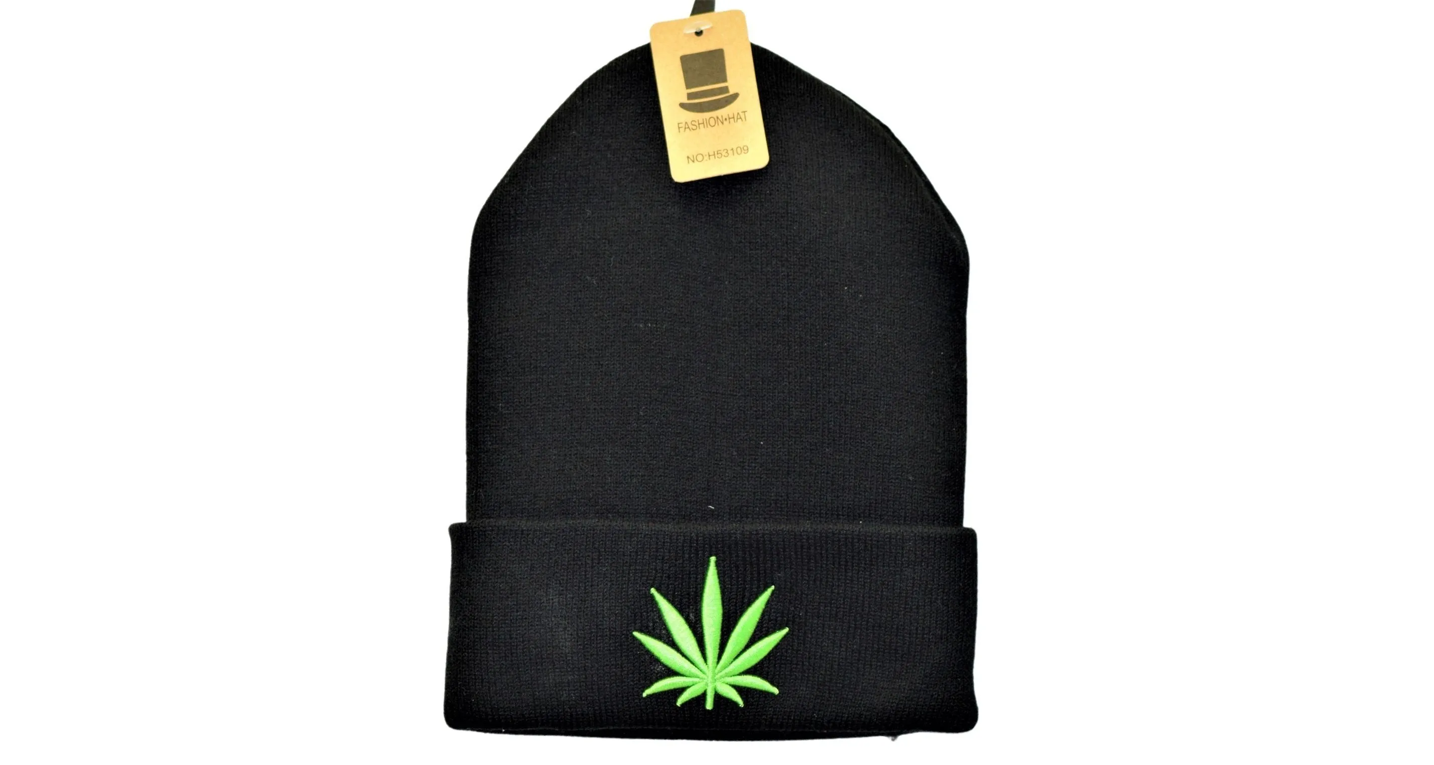 Leaf Skull Beanie Mixed Colors - (1 Count)