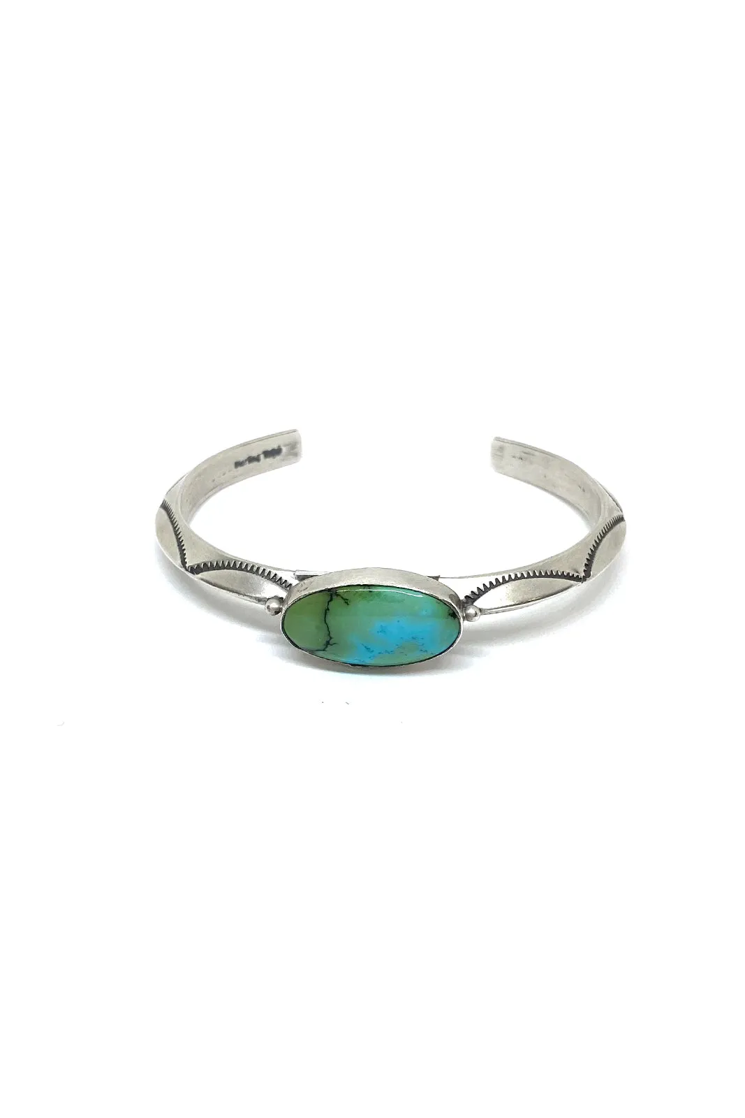 Leander Tahe Sonoran Gold Sterling Silver Cuff