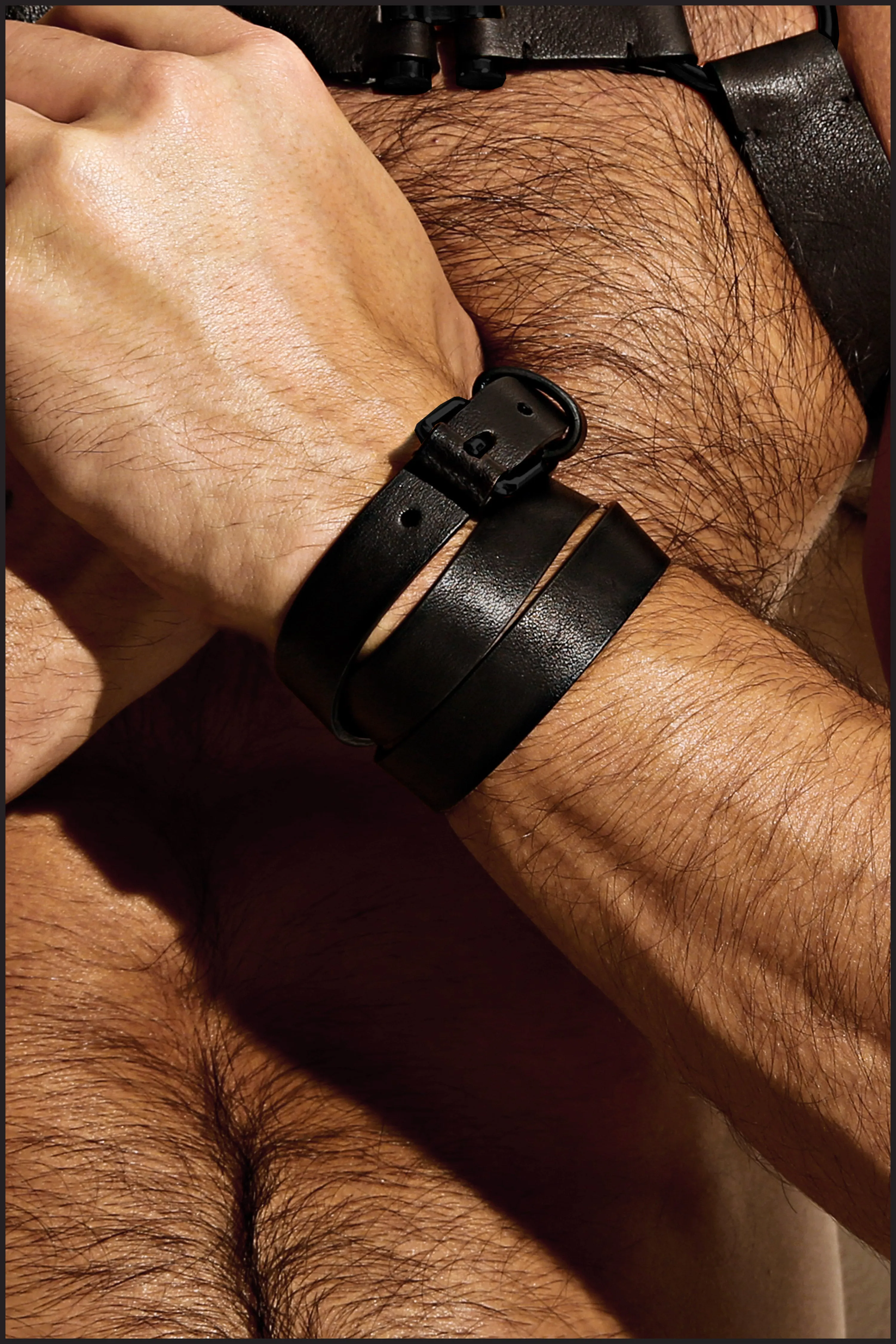 Leather Triple Cuff