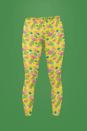Leggings (Women) - Tropical Tango