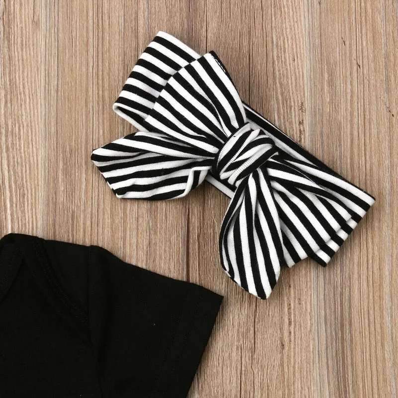 Leopard Baby Clothing Set Winter