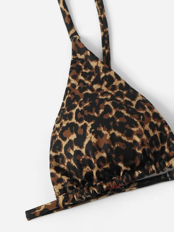 Leopard Thong Bikini