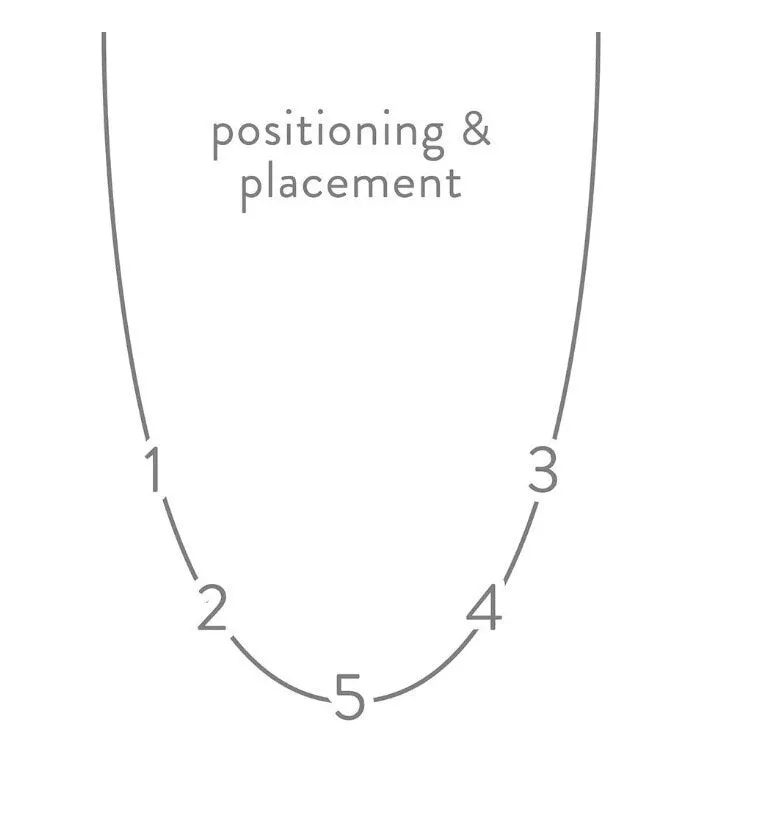 Letter Necklace With Gemstone