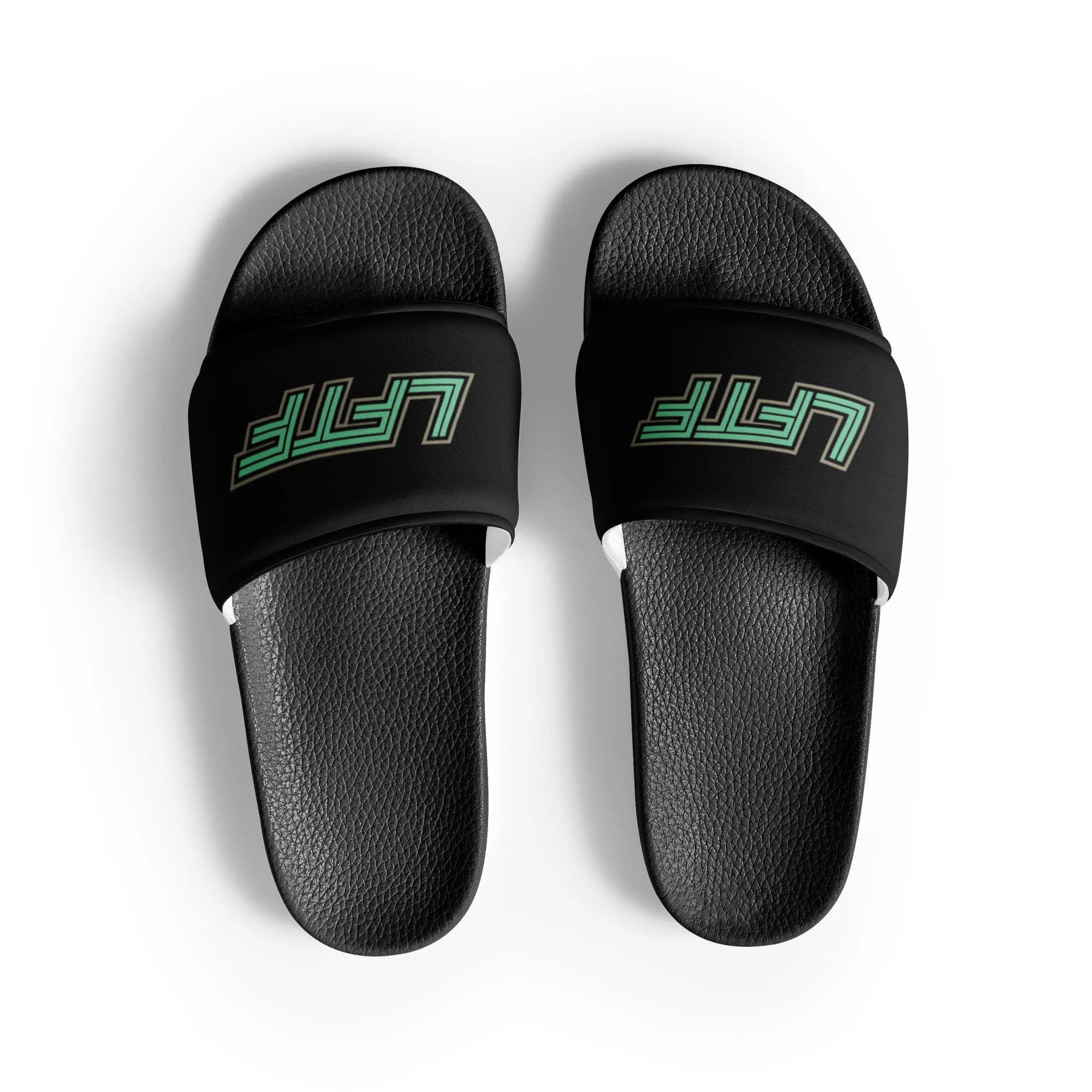 LFTF Mint/Blk/Grey Women's slides