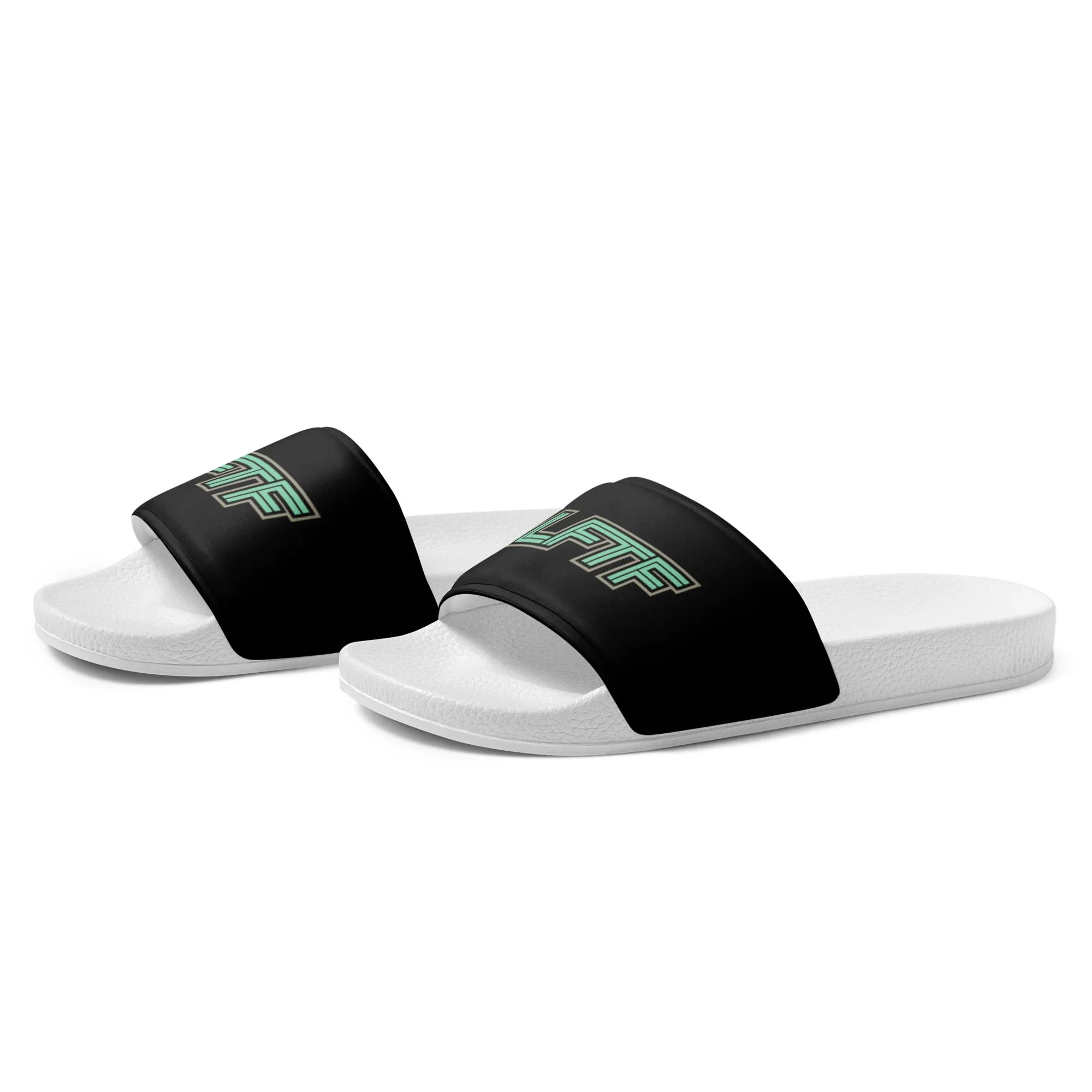 LFTF Mint/Blk/Grey Women's slides