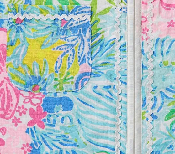 Lilly Pulitzer Colorful Wearable Blanket