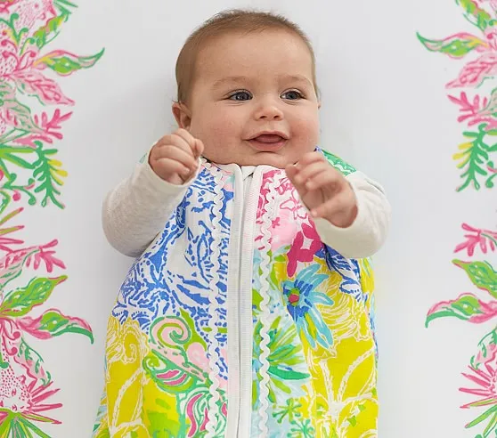 Lilly Pulitzer Colorful Wearable Blanket
