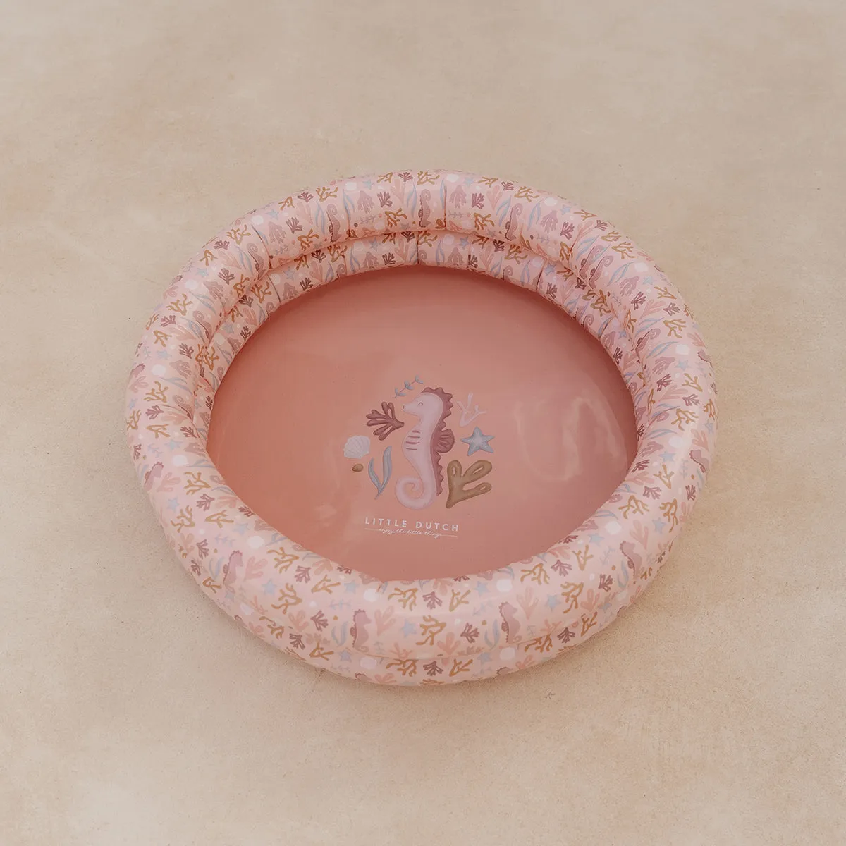 Little Dutch Inflatable Pool 80cm - Ocean Dreams Pink