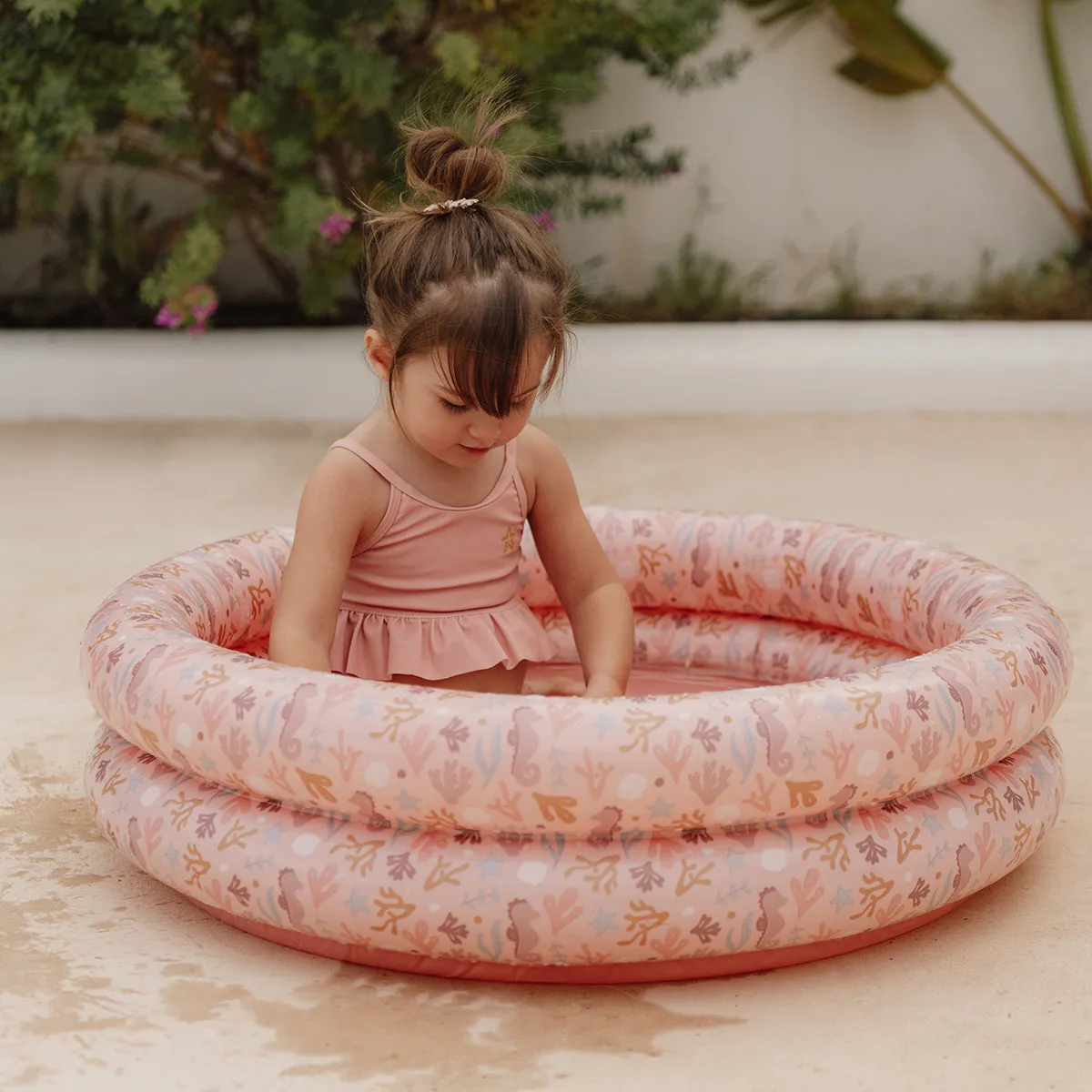 Little Dutch Inflatable Pool 80cm - Ocean Dreams Pink