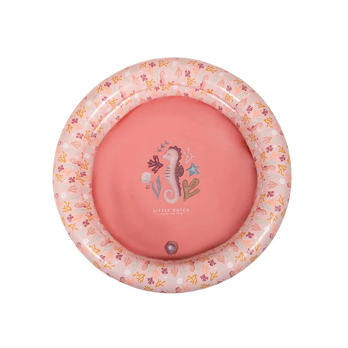 Little Dutch Inflatable Pool 80cm - Ocean Dreams Pink