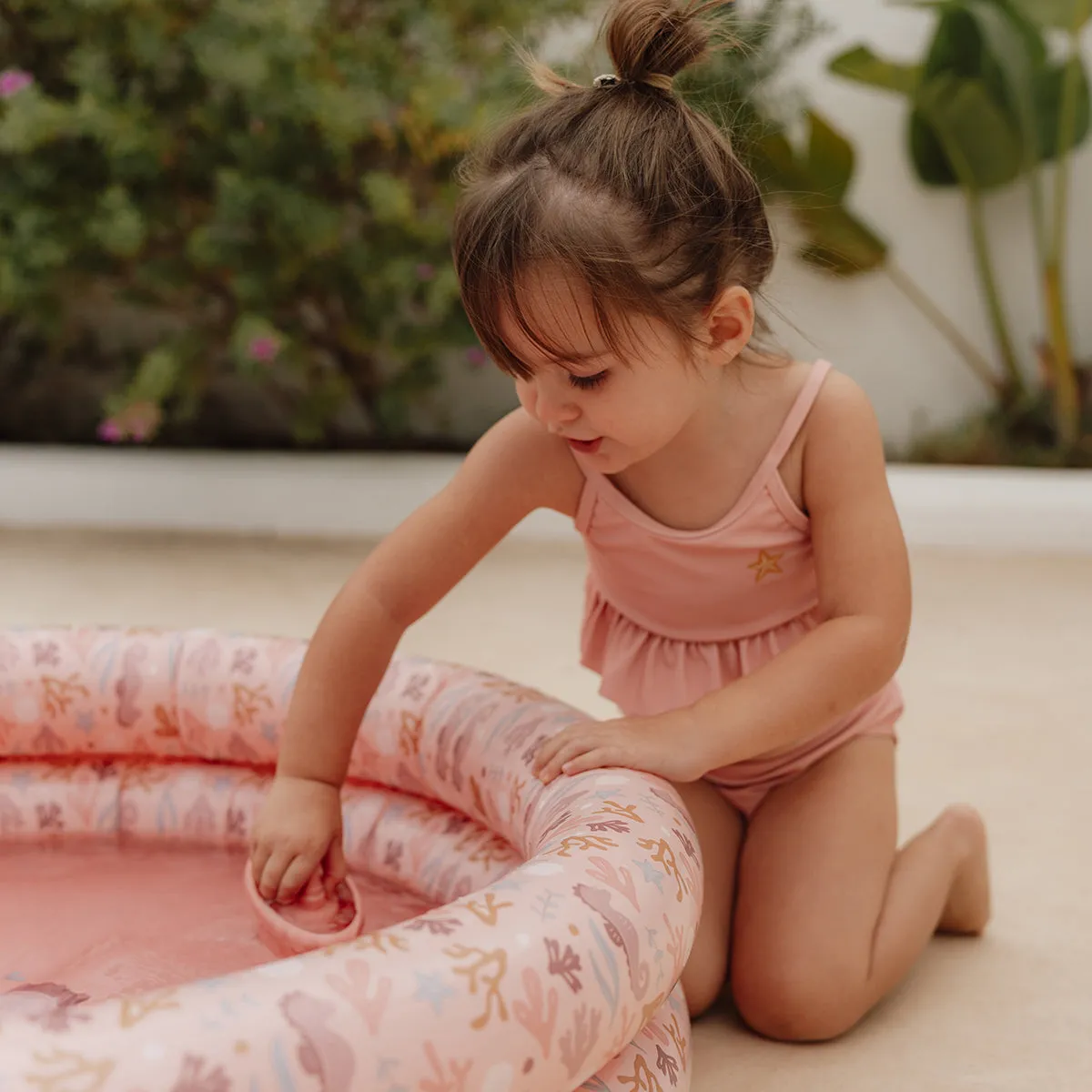 Little Dutch Inflatable Pool 80cm - Ocean Dreams Pink