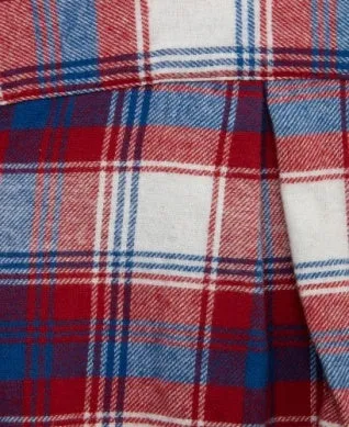 LIttle Me Red Plaid Pant Set