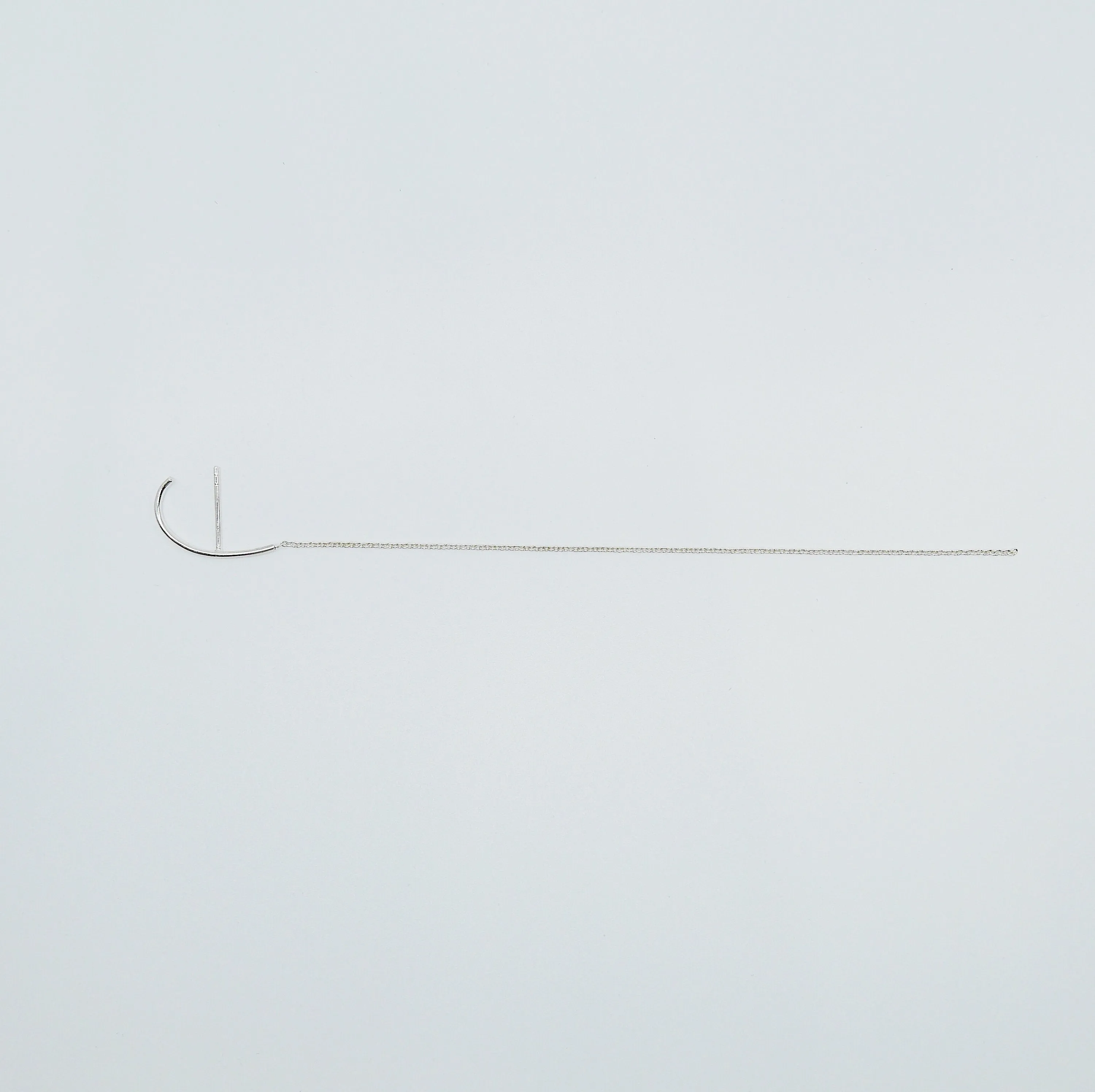 Long Chain Ear Cuff Earring