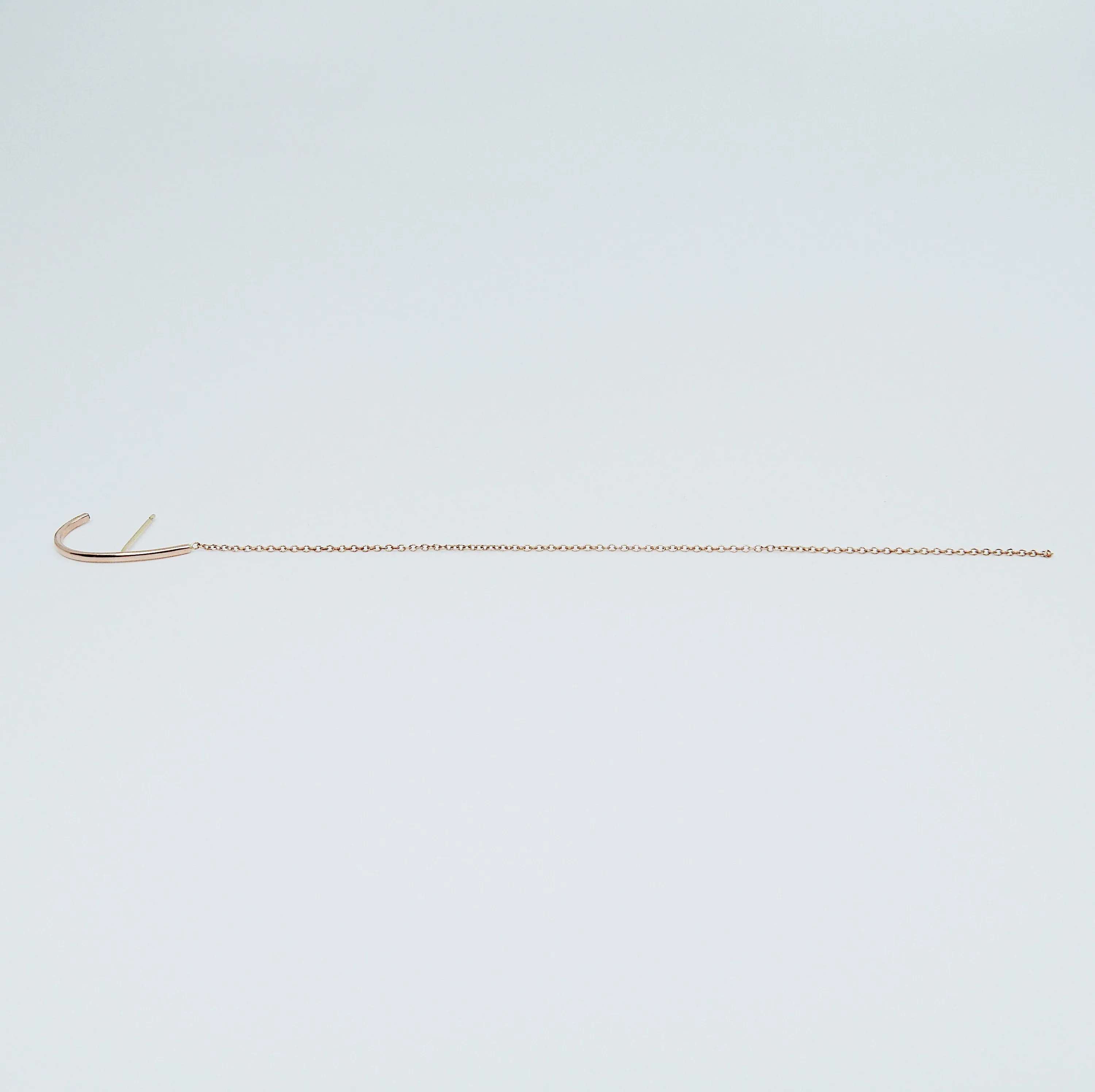 Long Chain Ear Cuff Earring