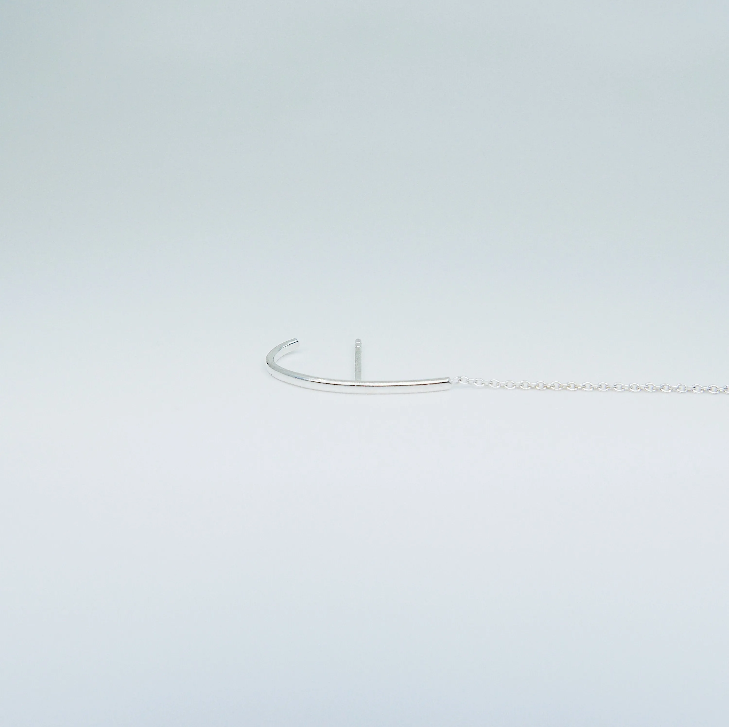 Long Chain Ear Cuff Earring