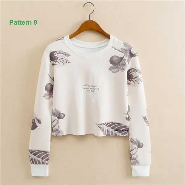 Long Sleeve O-Neck Sweatshirt
