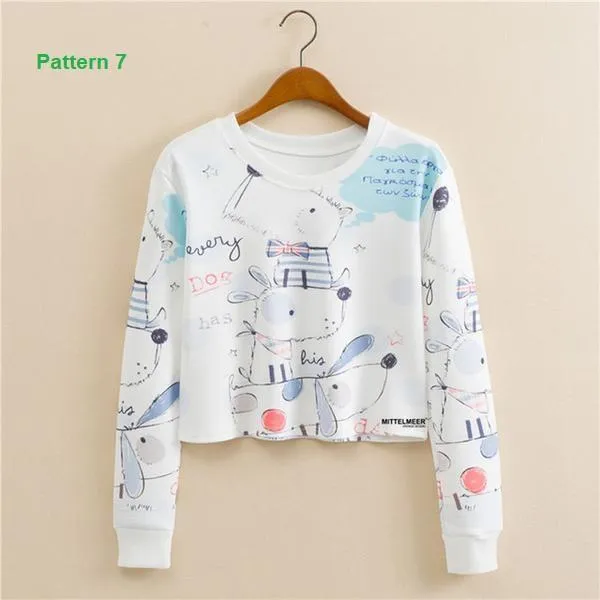 Long Sleeve O-Neck Sweatshirt