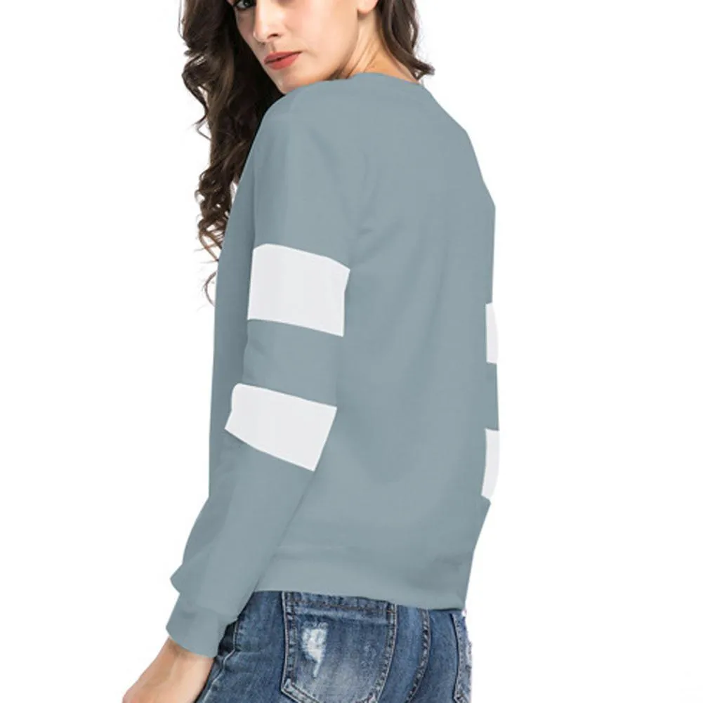 Long Sleeve Round Neck Sweatshirt