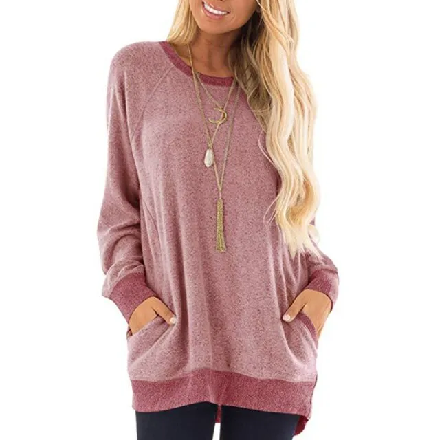 Loose Casual Long Sleeve Blouse Woman
