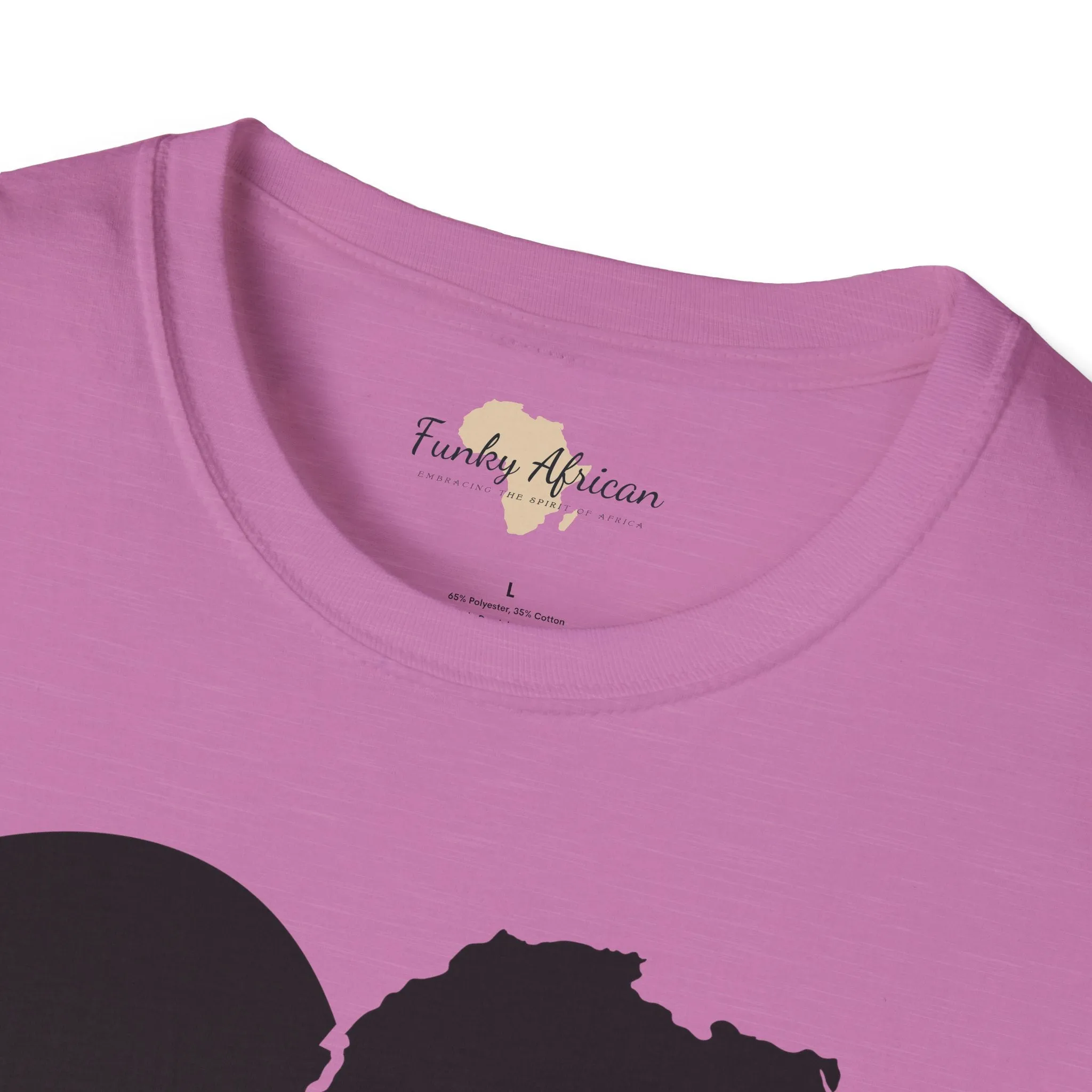 Love, Africa graffiti unisex softstyle tee
