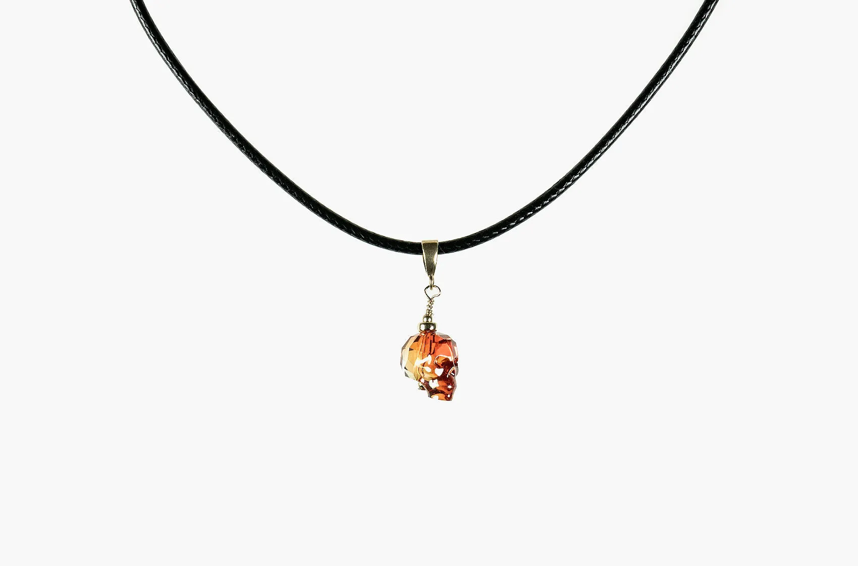 Lovely Bones Swarovski Baby Skull choker