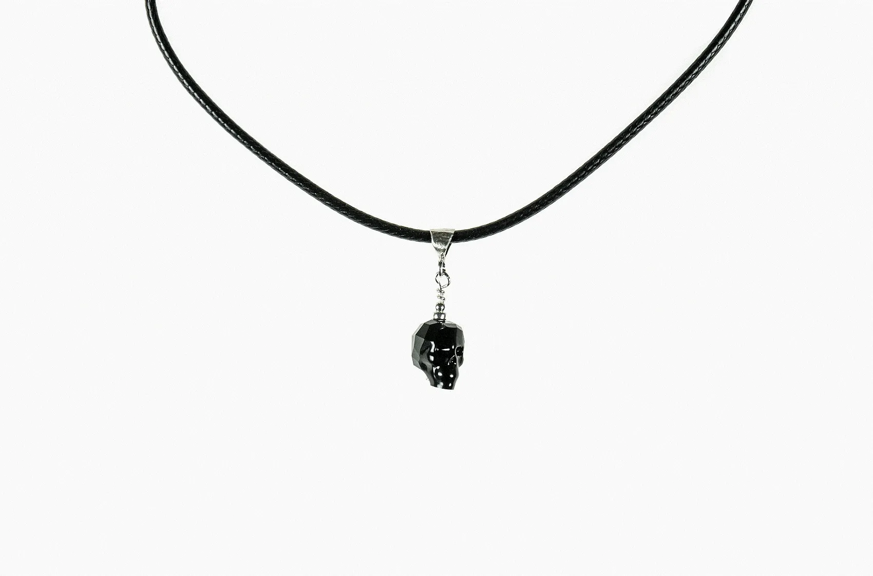 Lovely Bones Swarovski Baby Skull choker