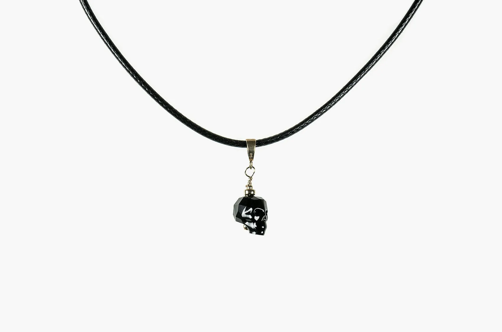 Lovely Bones Swarovski Baby Skull choker