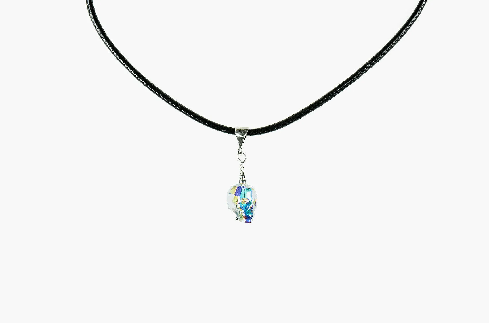 Lovely Bones Swarovski Baby Skull choker