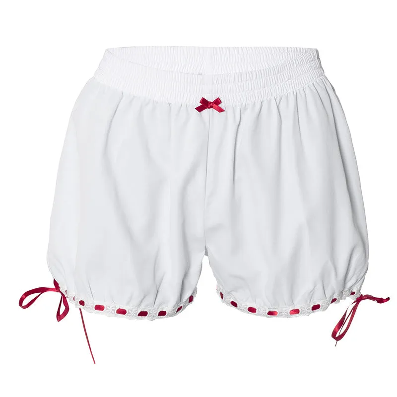 Low Waisted Shorts Women Clothing Summer Cute Bow Low Waisted Shorts