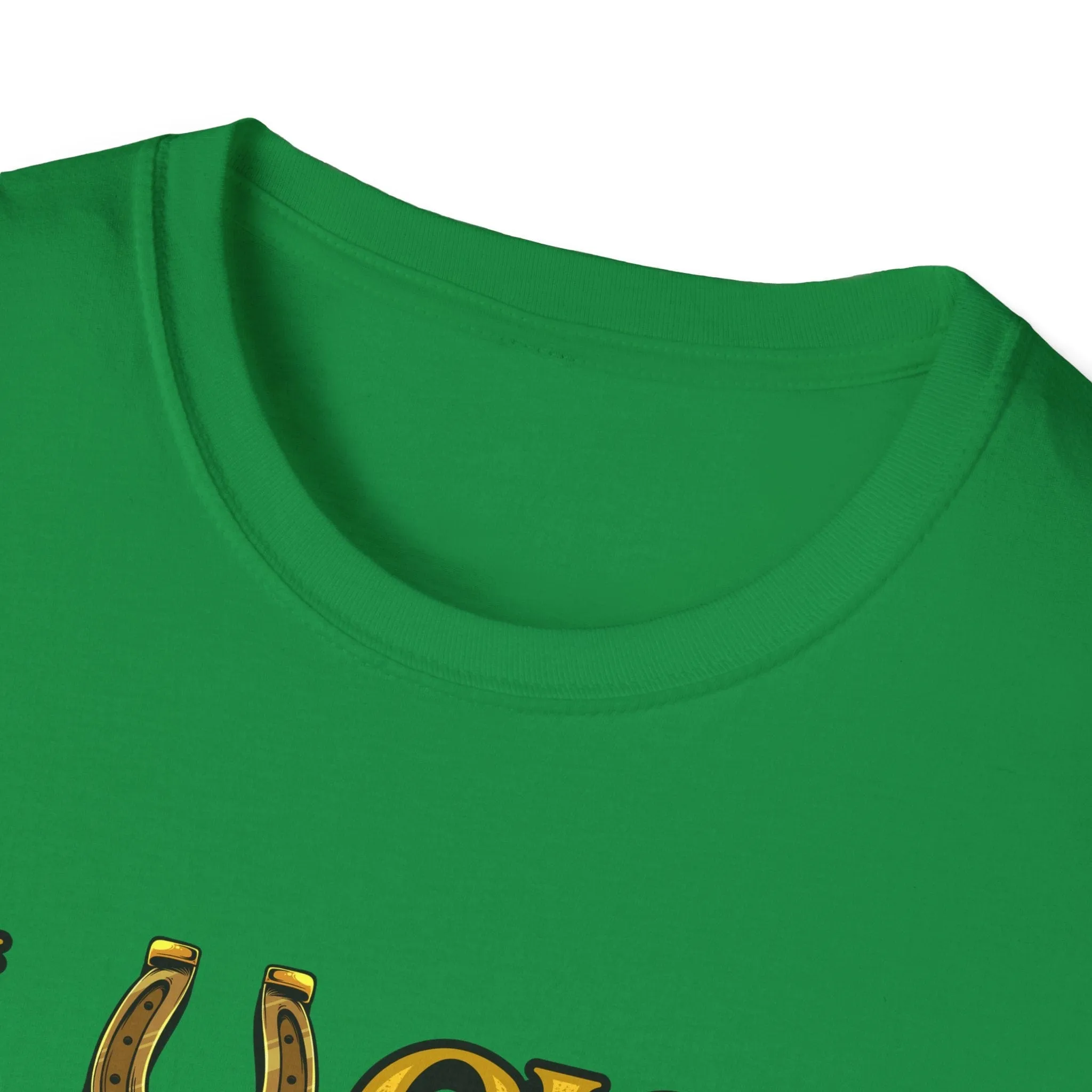 Lucky F: Irish Green St. Patrick’s Day Tee (Unisex)