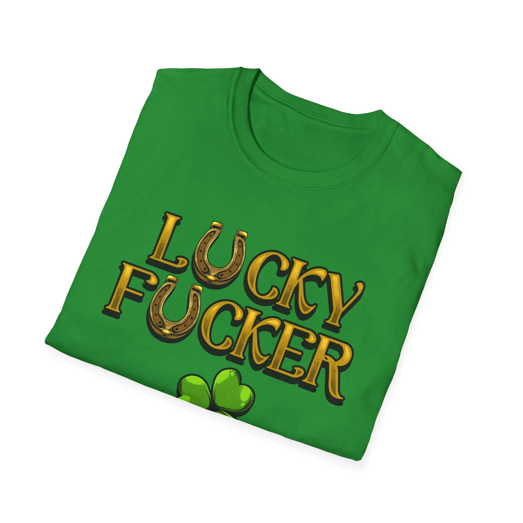 Lucky F: Irish Green St. Patrick’s Day Tee (Unisex)*