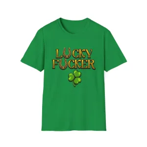 Lucky F: Irish Green St. Patrick’s Day Tee (Unisex)