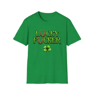 Lucky F*cker | Irish Green Deluxe Tee (unisex)