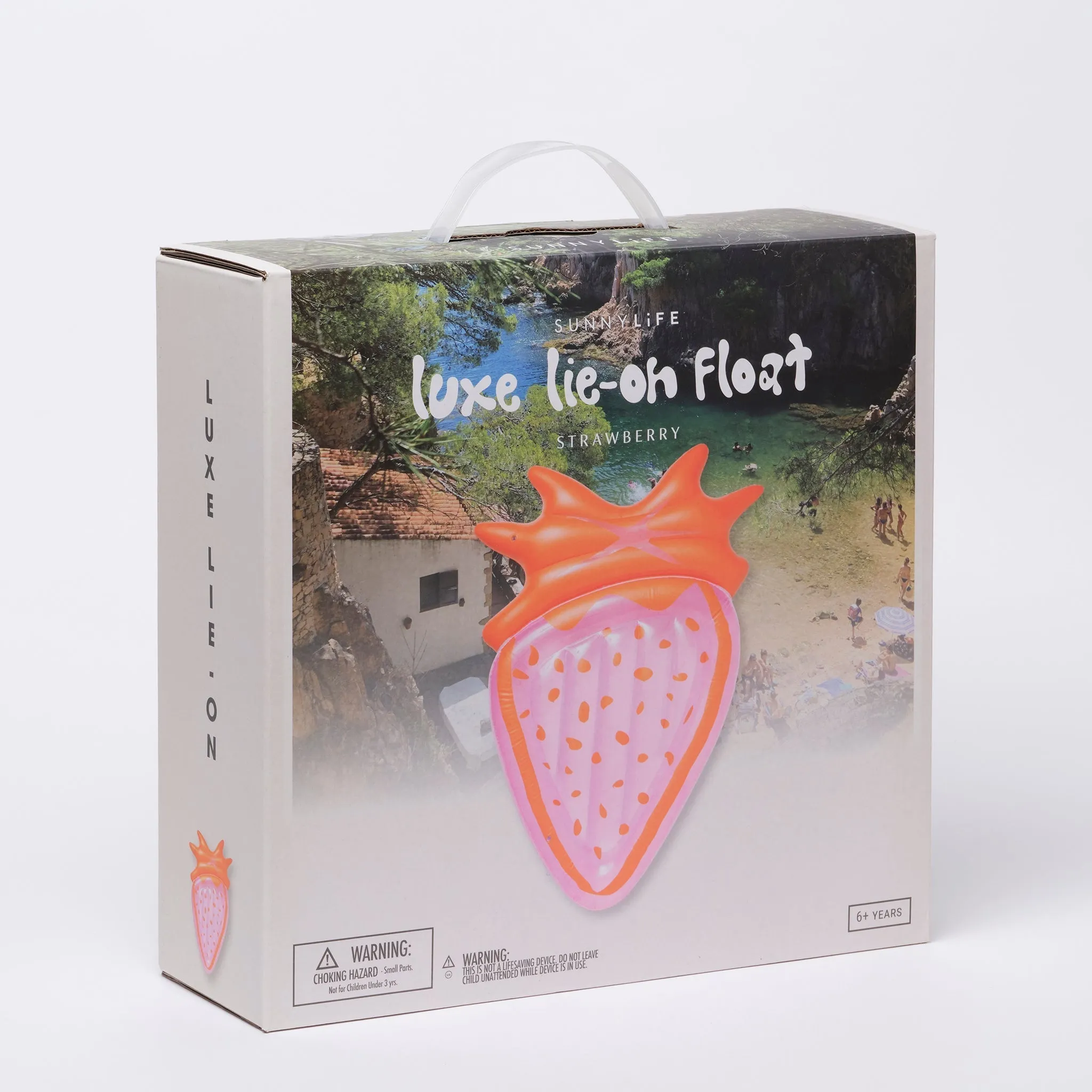 Luxe Lie On Float - Strawberry Pink Berry - 6 