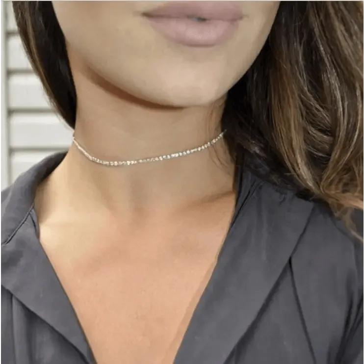 Luxury Fashion Style Simple Pearl Bead Chain Choker Necklace - Aesthetic Fashion Style Jewelry for women Fashion Jewelry Accessories