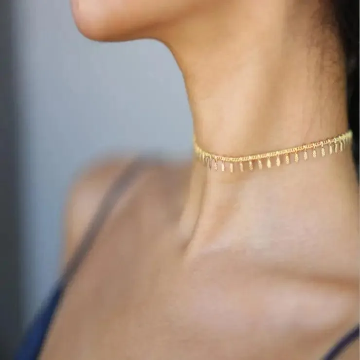 Luxury Fashion Style Simple Pearl Bead Chain Choker Necklace - Aesthetic Fashion Style Jewelry for women Fashion Jewelry Accessories
