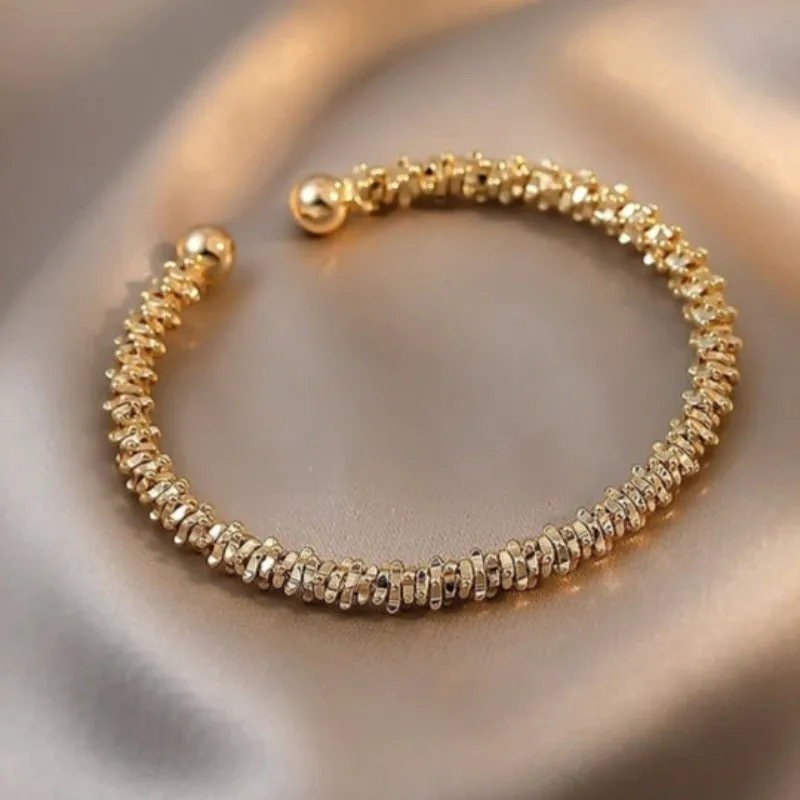 Luxury Resin Bangle Bracelet for Women Girls Wedding Jewellery