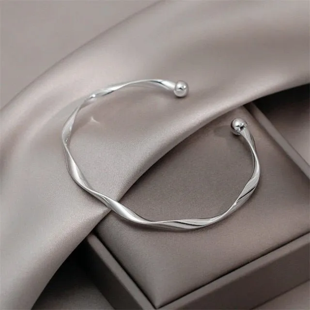 Luxury Resin Bangle Bracelet for Women Girls Wedding Jewellery