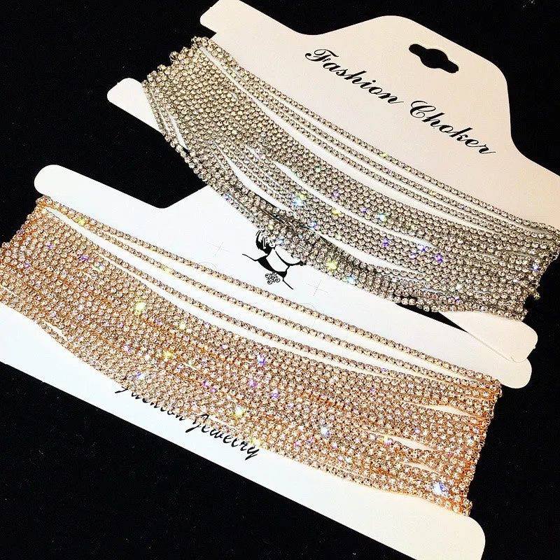 Luxury Rhinestone Crystal Choker