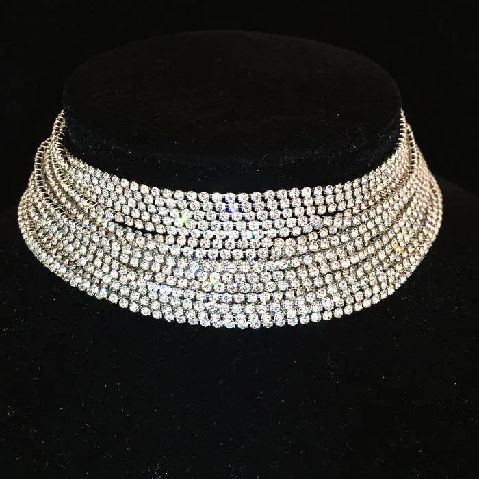Luxury Rhinestone Crystal Choker