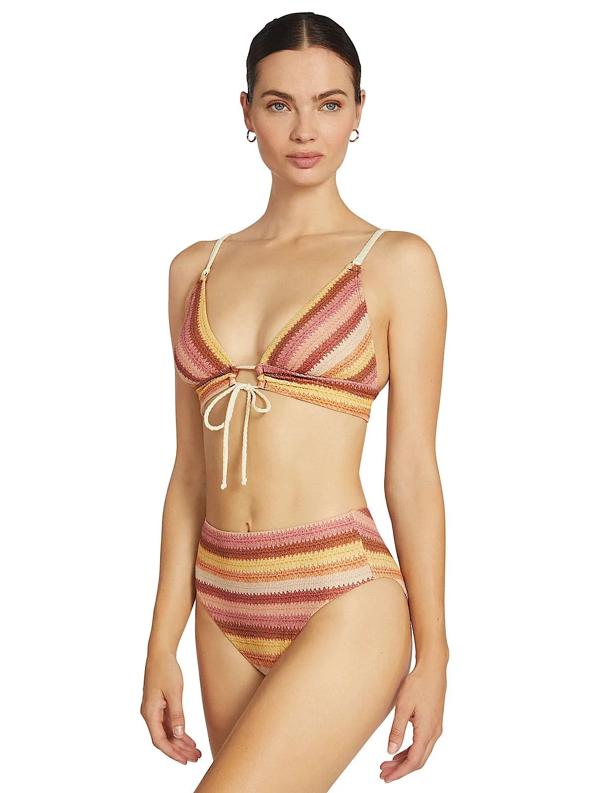 Lyra Over Shoulder Bra-Lyra High Waist Bikini ::RET