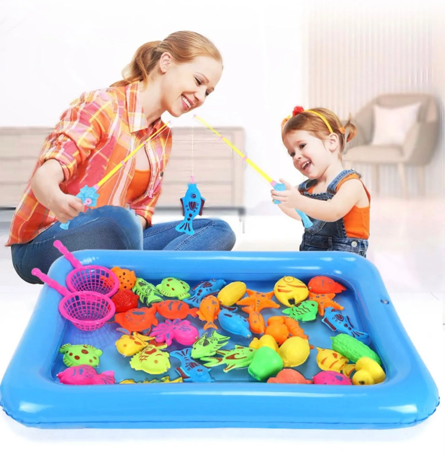 Magnetic Fishing Toy Set for Children