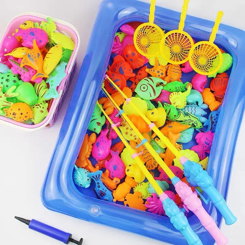 Magnetic Fishing Toy Set for Children