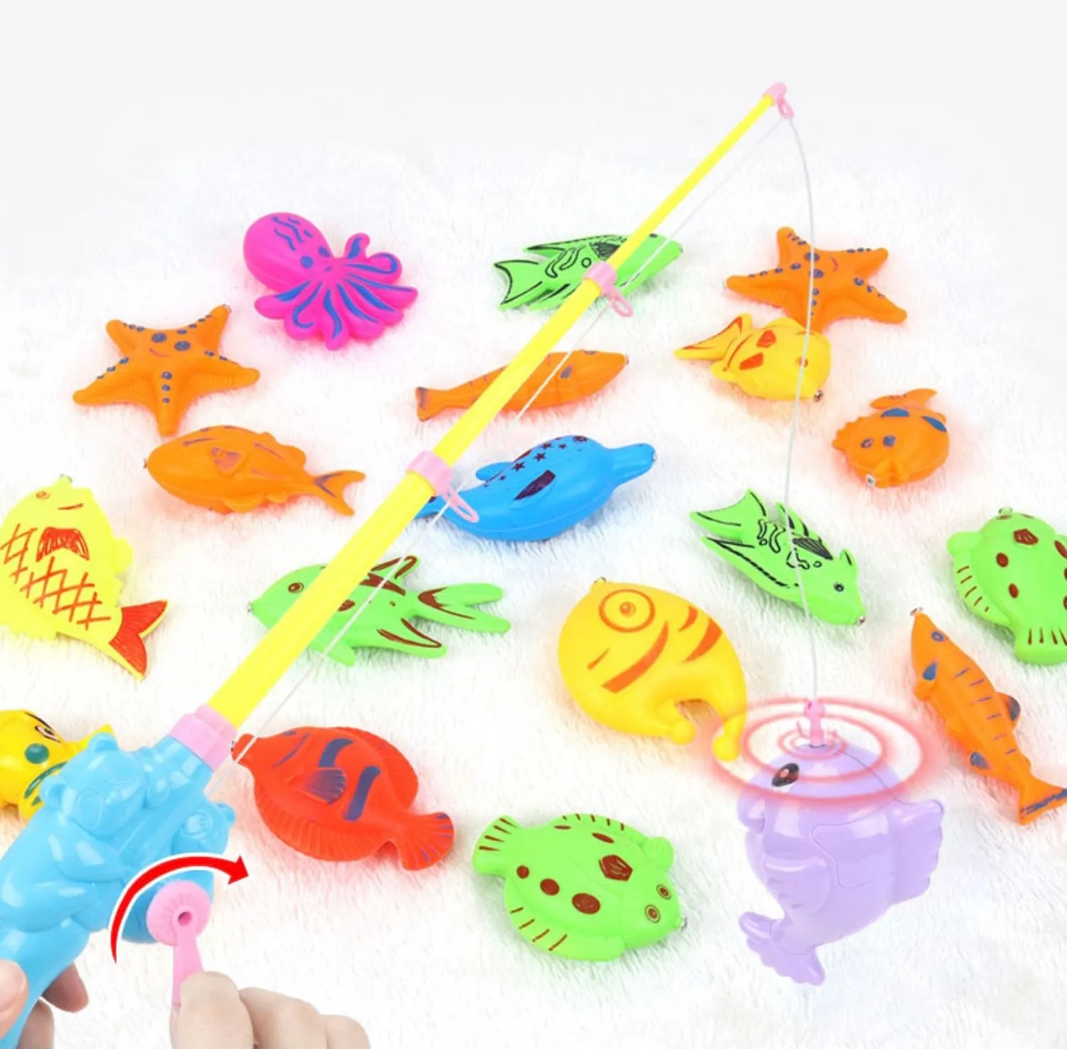 Magnetic Fishing Toy Set for Children