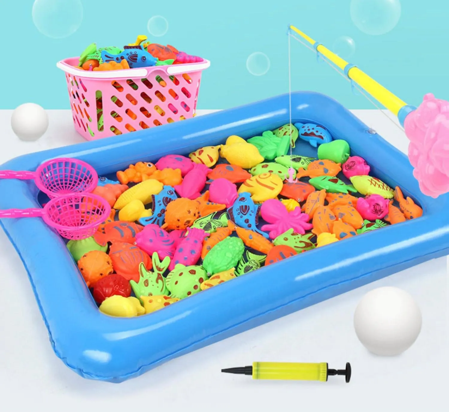 Magnetic Fishing Toy Set for Children