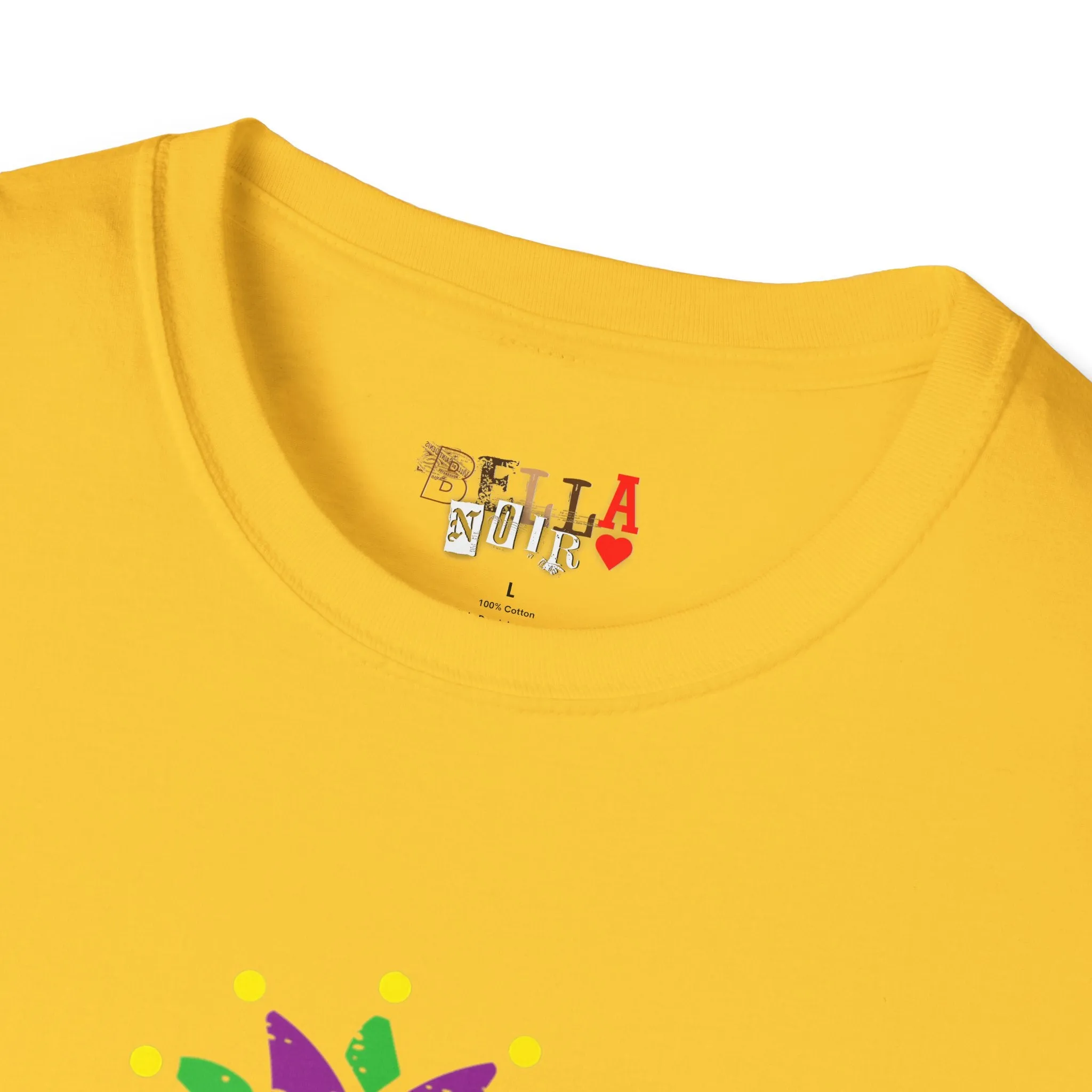 Mardi Gras Lips Unisex Softstyle T-Shirt