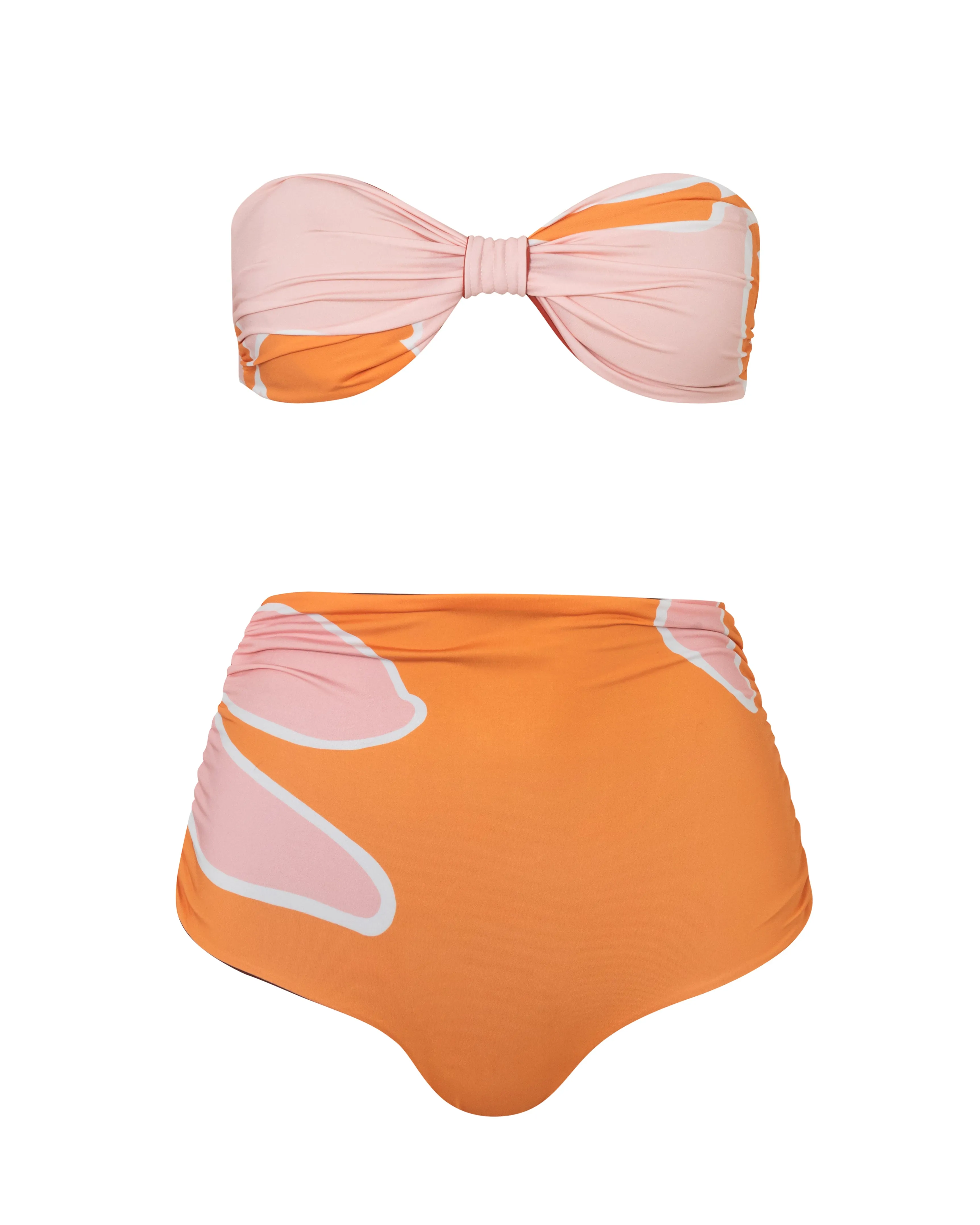 Maria Bikini Top Rosa Guava Terracota