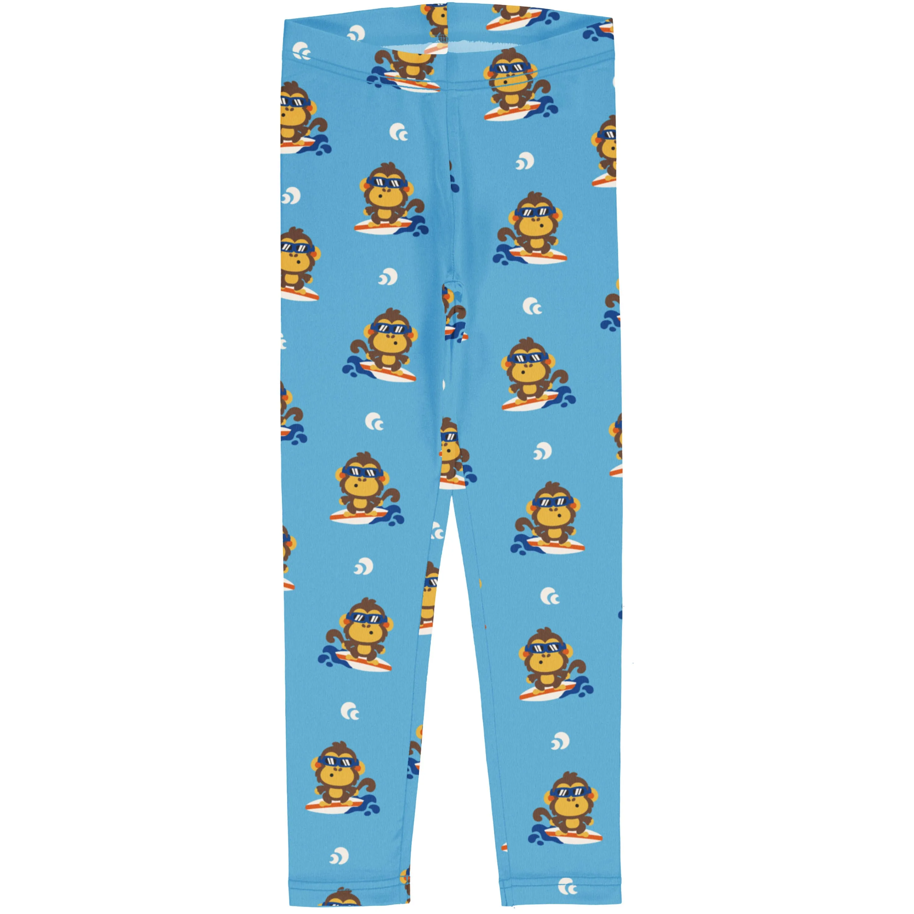 Maxomorra Organic Children's Leggings-Monkey Leggings